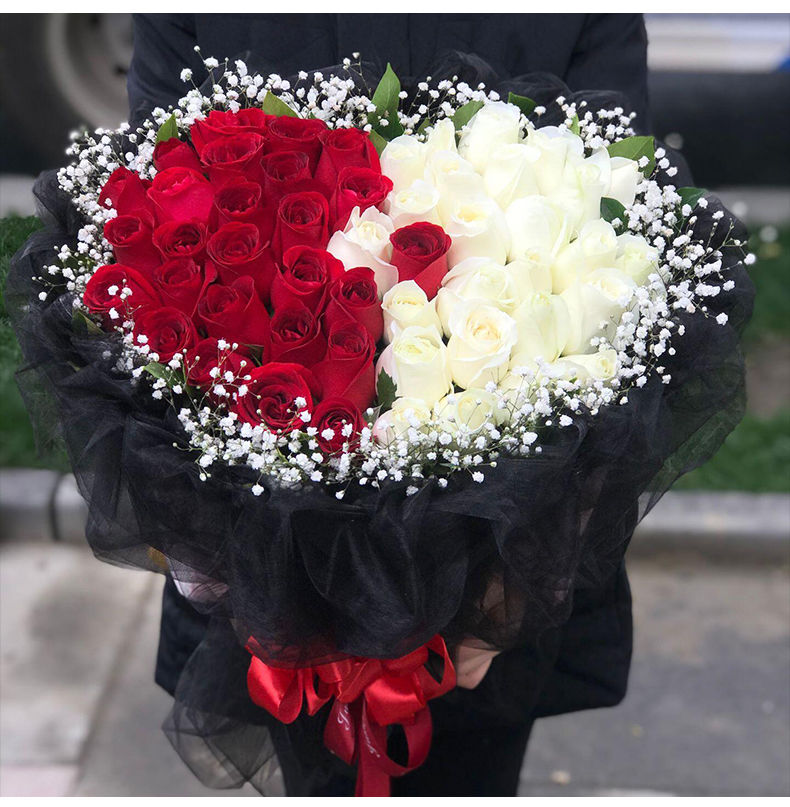 激情-33朵红玫瑰礼盒【图片 价格 品牌 报价】-京东