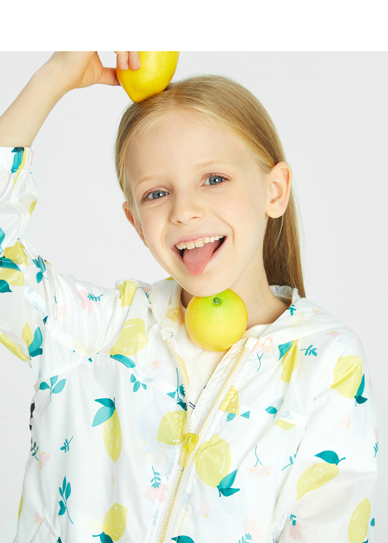 安奈儿童装女童春装防晒皮肤衣2021年新款薄款中大童中