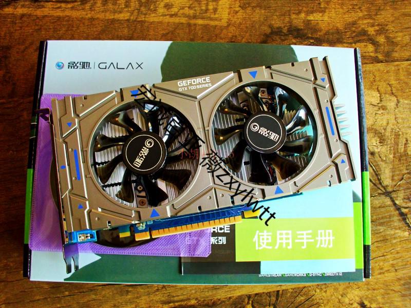 七彩虹影馳微星華碩gtx750ti2g1g臺式遊戲圖形吃雞獨立顯卡2gb