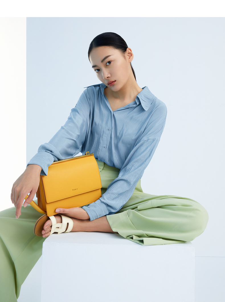 pedro条双面开合链条包斜挎包单肩包女包pw2-76610011 黑色 s