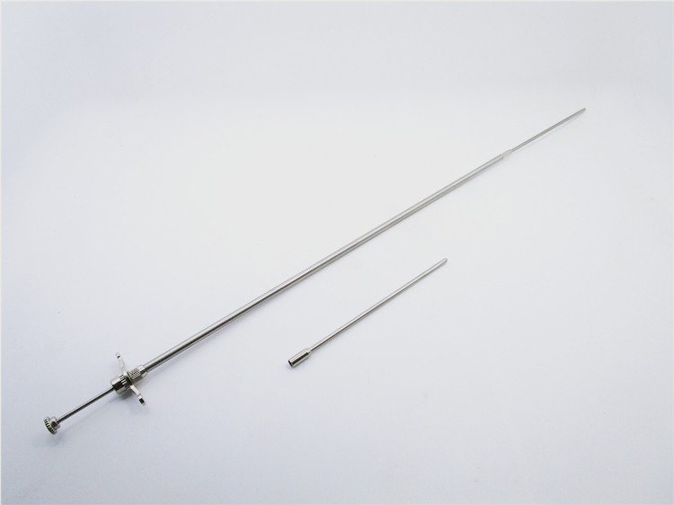 兽用器械养殖用品牛用输精枪牛人工受精簧杨峰式不锈钢 卡簧式(1支)