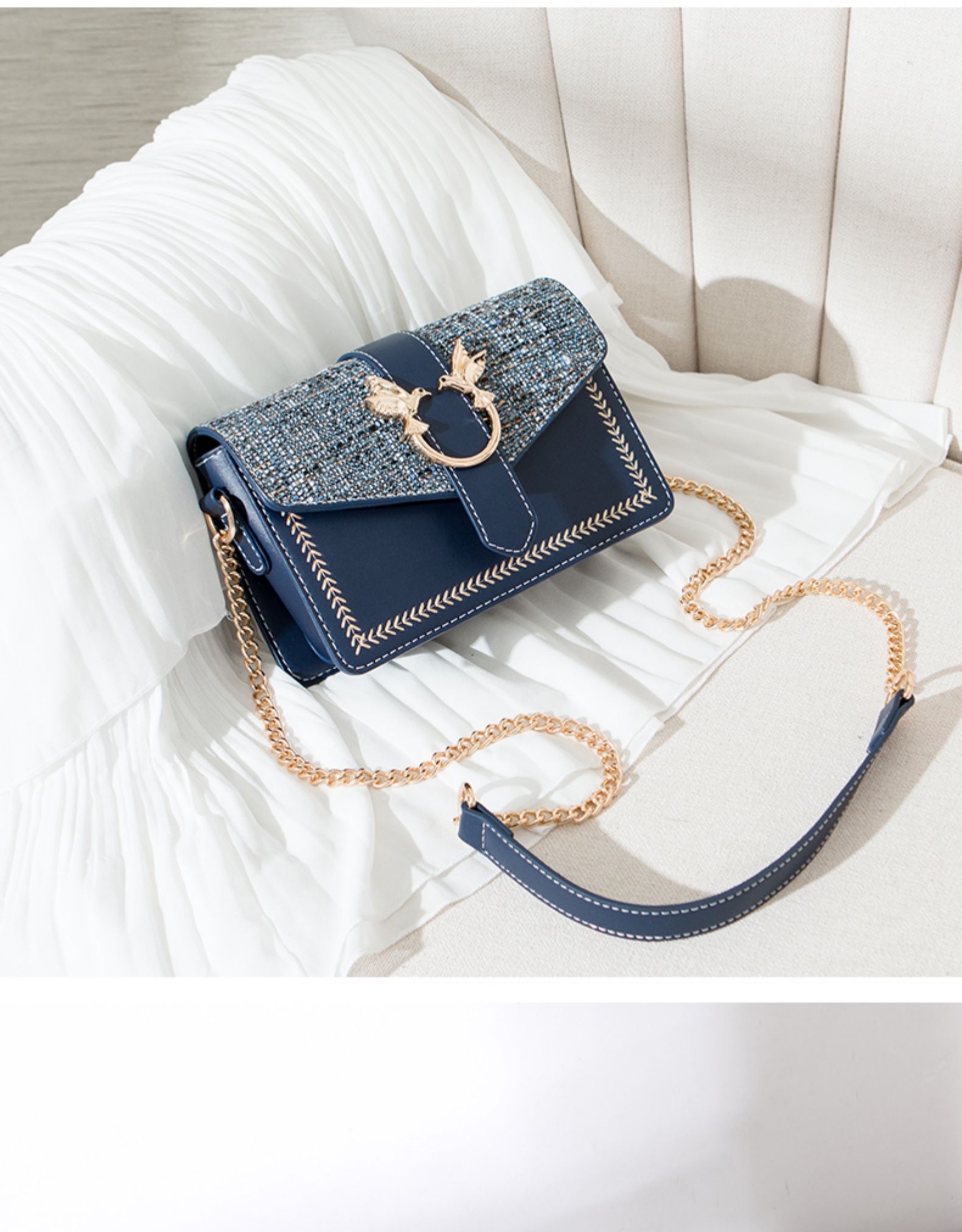 毕索迪bisuodi轻奢品牌奢侈品包真皮女包单肩包女包斜挎包包女新款