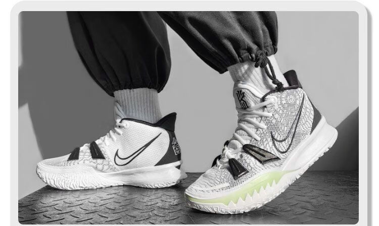 欧文7代篮球鞋灭世纯原数学公黑白防滑kyrie7实战气垫男女运动鞋 薄荷