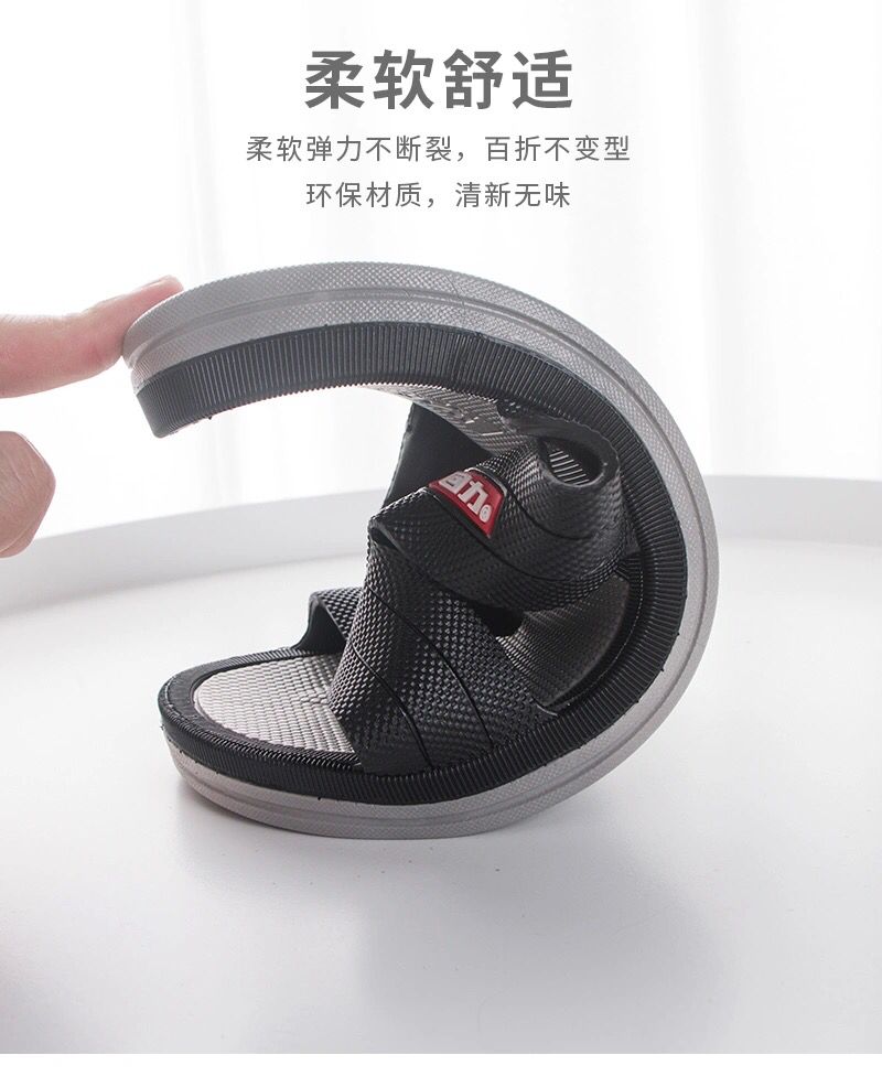 回力拖鞋男家用夏季防滑防臭厚底浴室洗澡情侣家居凉拖鞋女士居家蓝色