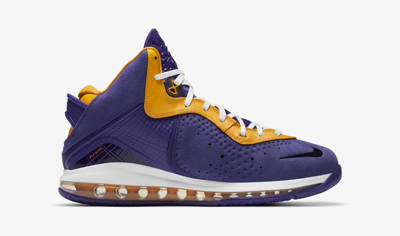 nike耐克lebron8lbj8紫金湖人詹姆斯8篮球鞋cv1750400445