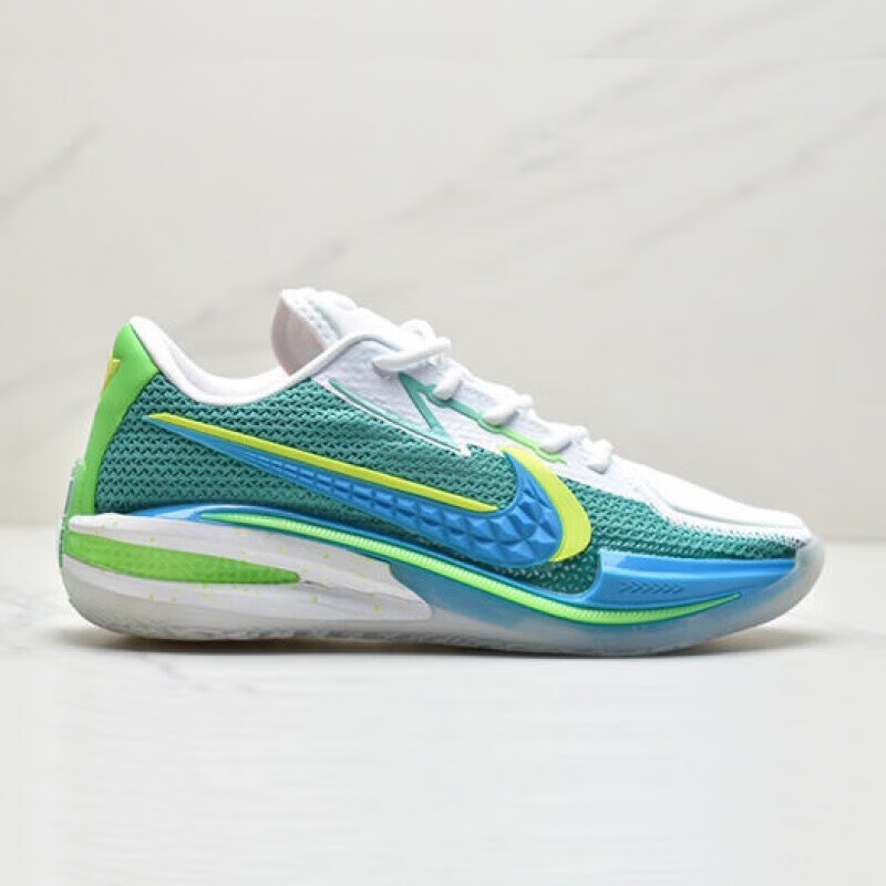耐克nike zoomgtcut实战篮球鞋高弹zoom全掌气垫react鞋垫缓震 水蜜桃