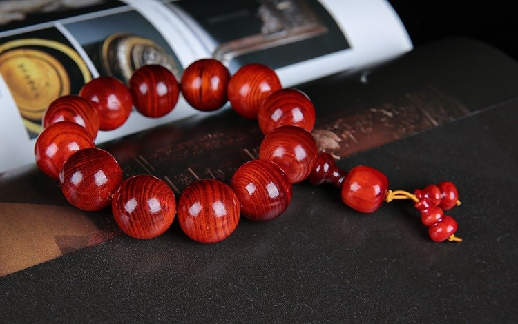 血龙木全透光印尼血龙木手串全透光沉水手链男冰种老料正宗佛珠手串男