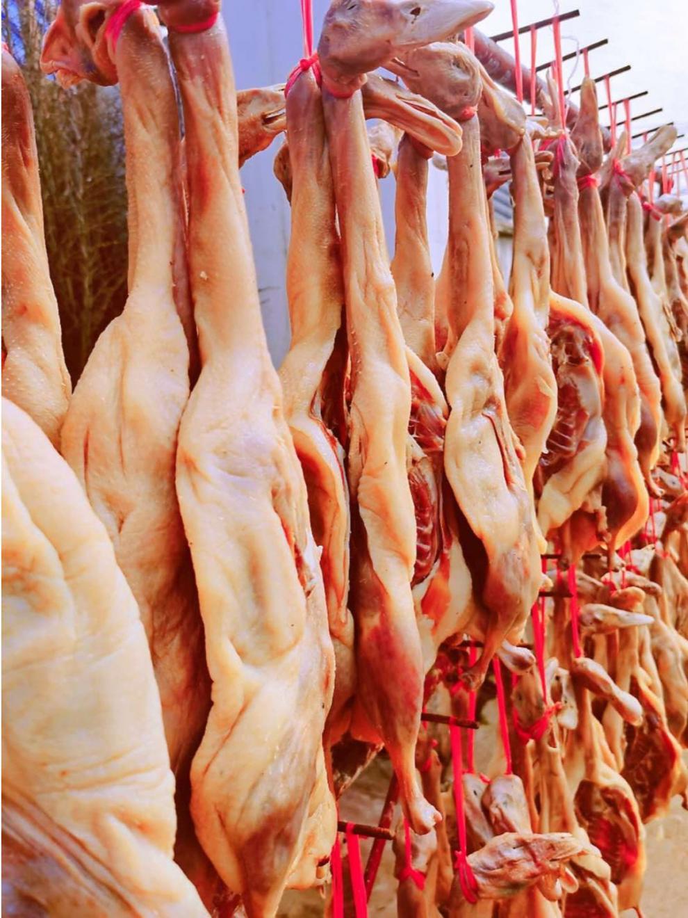 江苏溧阳咸鹅农家腊鹅风干鹅土特产年货鹅肉鸭肉鸡肉35斤正宗散养草鸭