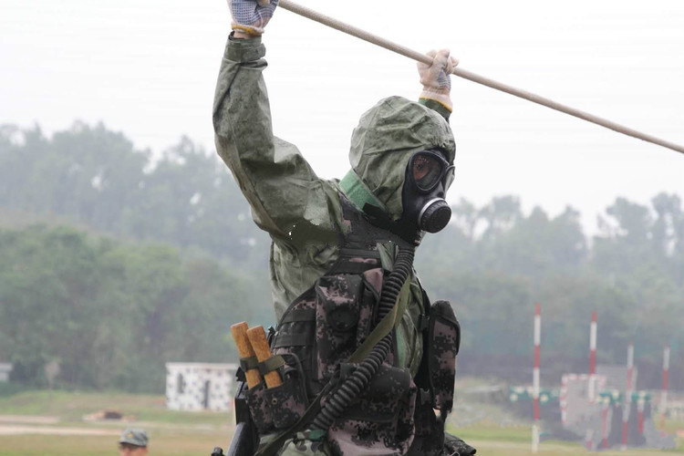 军工fmj05a防毒面具 消防工业毒气毒烟 防核辐射病毒