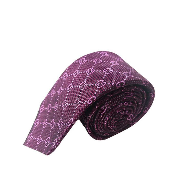 gucci/古驰 领带/领结/领带夹领带男士领带 搭配职场西装 桑蚕丝 蓝色