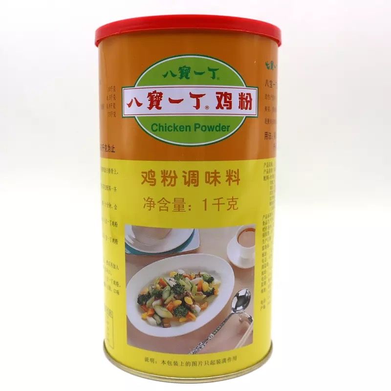 八宝一丁鸡粉 280克/罐 调味料罐装 潮汕砂锅粥 配料 味的精 晶鲜香