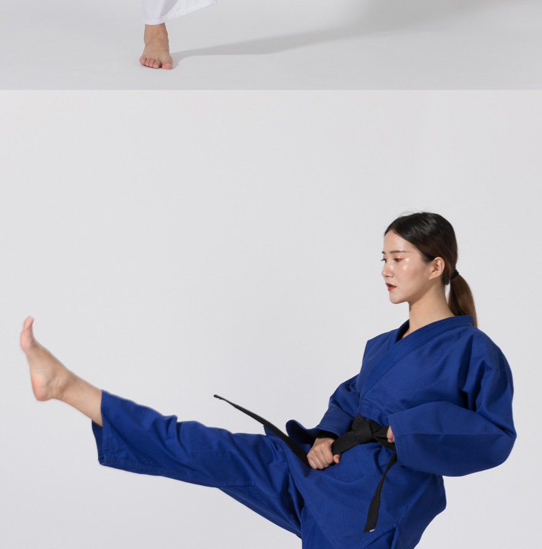 巴西柔术儿童道服巴西柔道服长袖男女生款成人儿童训练服初学者合气道