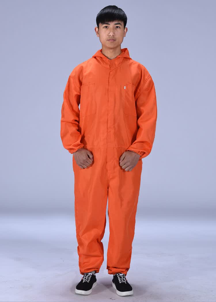 可开票连体劳保工作服套装男耐脏厂服车间劳保搬运服机修服连体防尘工