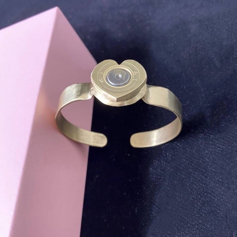 创意子弹壳工艺品送女友战友朋友子弹壳高精爱心生肖兵哥哥红绳手链