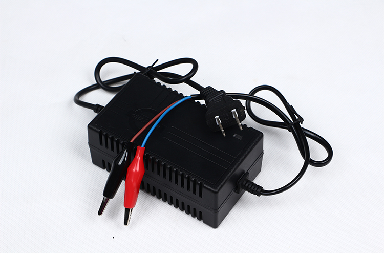 cklde适用于电动喷雾器锂电池充电器128ah1212ah1210ah1214a锂电瓶