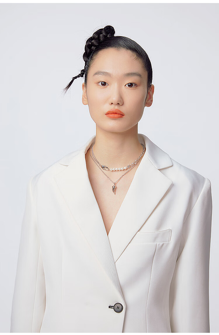 设计师火锅系列辣椒项链女小众设计个性锁骨链2021年新款 b款