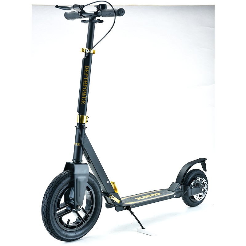 帝百伦减震成人滑板车两轮脚刹加强折叠铝合金代步车健身青少年儿童