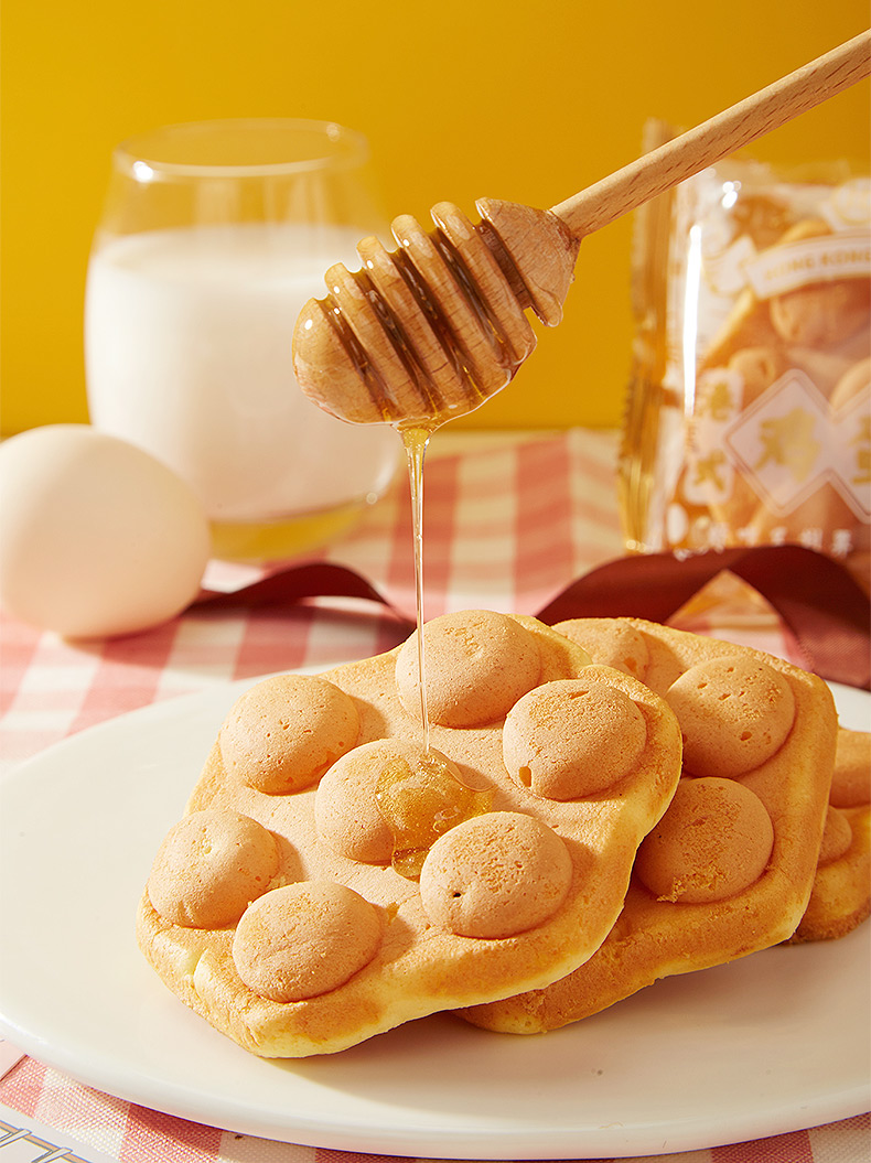 欧贝拉港式鸡蛋仔蛋糕早餐面包点心网红零食品小吃休闲食品鸡蛋仔蛋糕