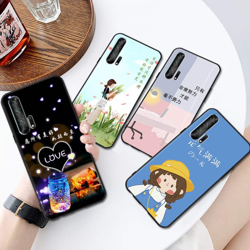 mogdey 适用于华为yal一al10手机壳荣耀20p0r硅胶软壳honor20pro网红