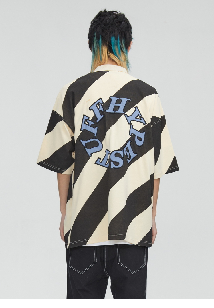 【inxxstreetlab】hypestuff 潮牌21夏新款情侣宽松休闲印花短袖t恤