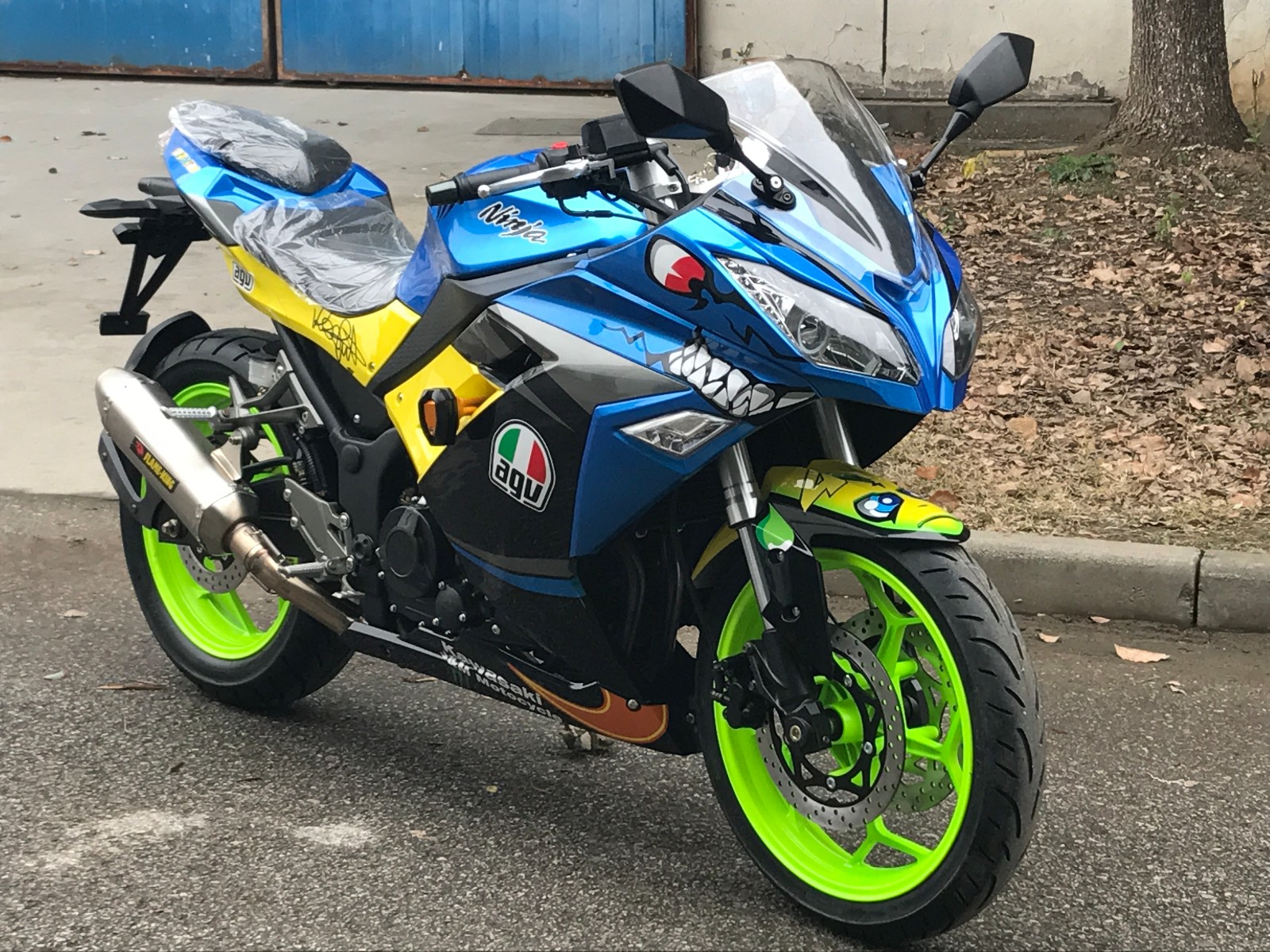 小忍者国四电喷摩托车400cc双缸水冷跑车街车重机车赛车整车北京可