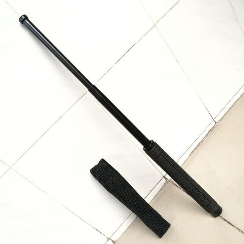 2022新升级新款升级伸缩警杆野人谷防身甩棍棍合金钢棍钛钢三节棍防卫