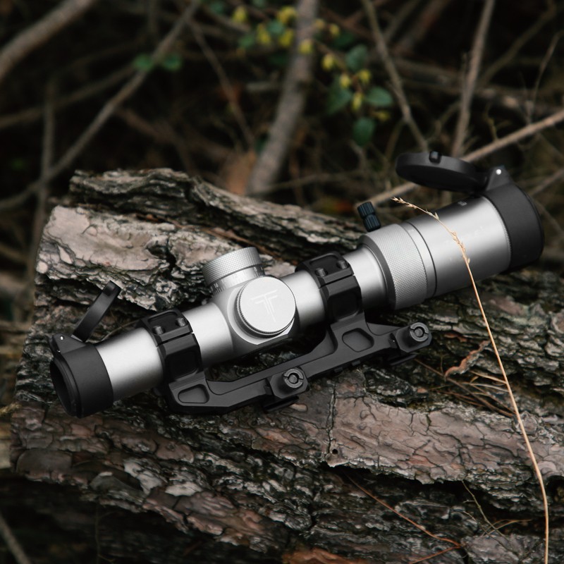 teagle突鹰er126x24ir狼棕黑色瞄准镜高抗震高清晰十字镜防水充氮薄壁