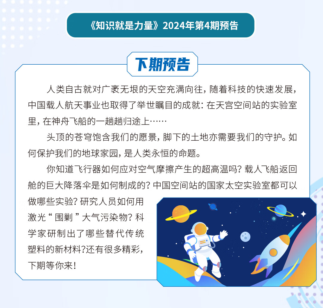 知识就是力量杂志2024年1-5月应2024年地理发现历史探索对气候变化10-18岁青少年学生趣味科学百科探索发现地理历史 【新期】2024年1月详情图片11