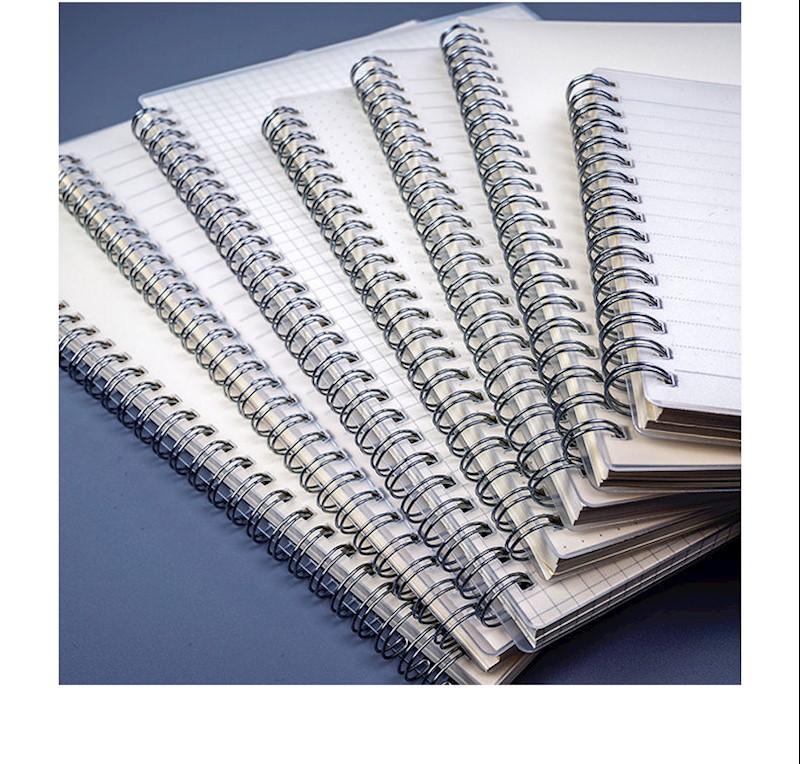 笔记本本子活页环扣笔记本pp线圈本b5批发网格本错题本记账本开学 高