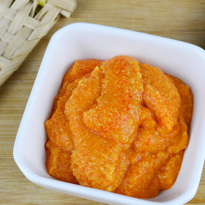 万寿斋 蟹黄酱 山东烟台姑香蟹黄油拌饭拌面好伴侣海鲜酱蟹黄膏饭店2