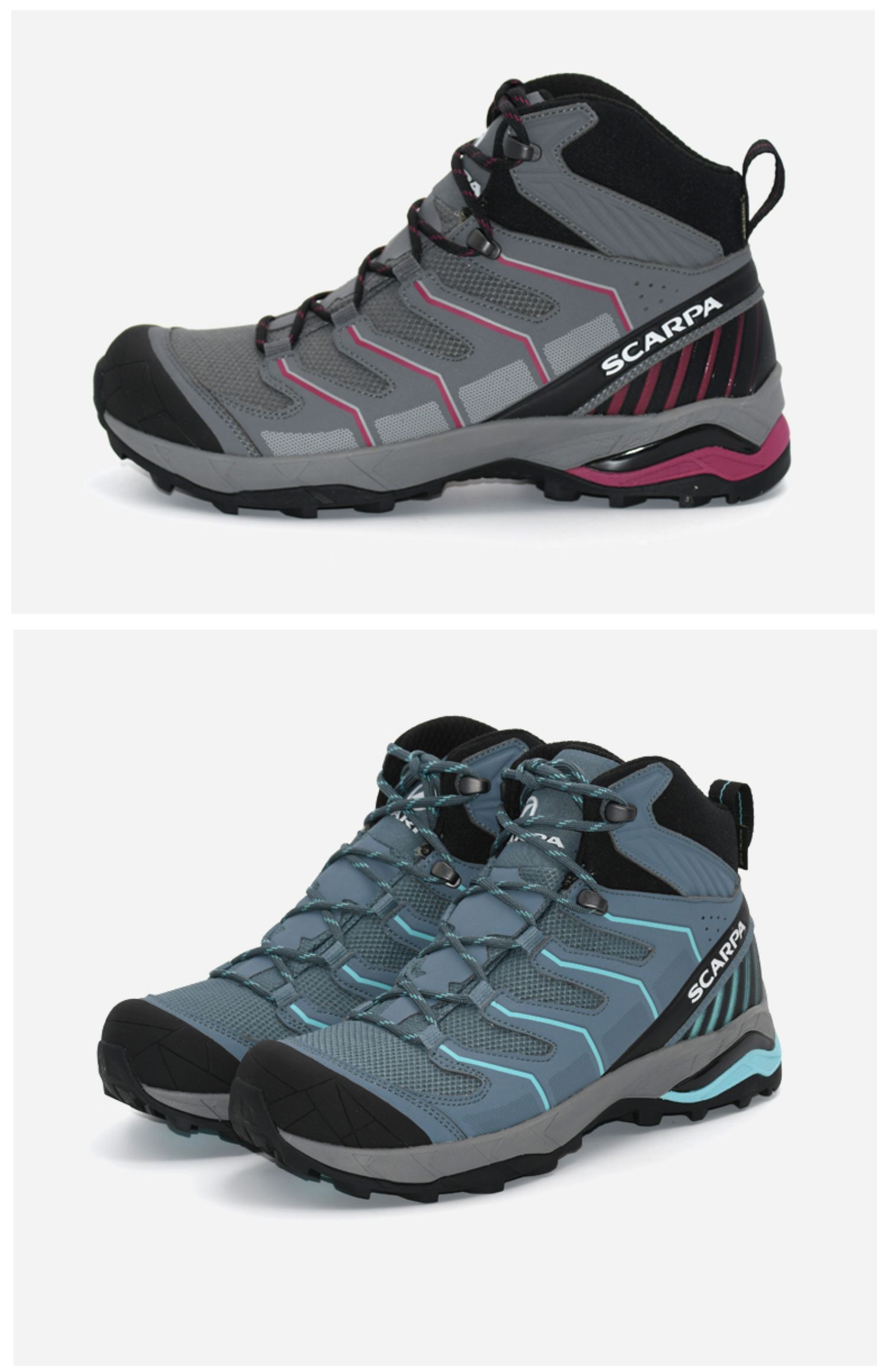 【春夏新品】scarpa 户外徒步登山鞋游侠女gtx防水轻量耐磨透气鞋 铁