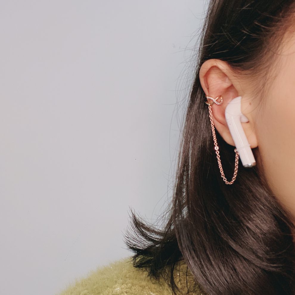 dayilai防丢耳环蓝牙无线耳机保护耳夹airpods耳饰耳骨夹耳钉防掉绳