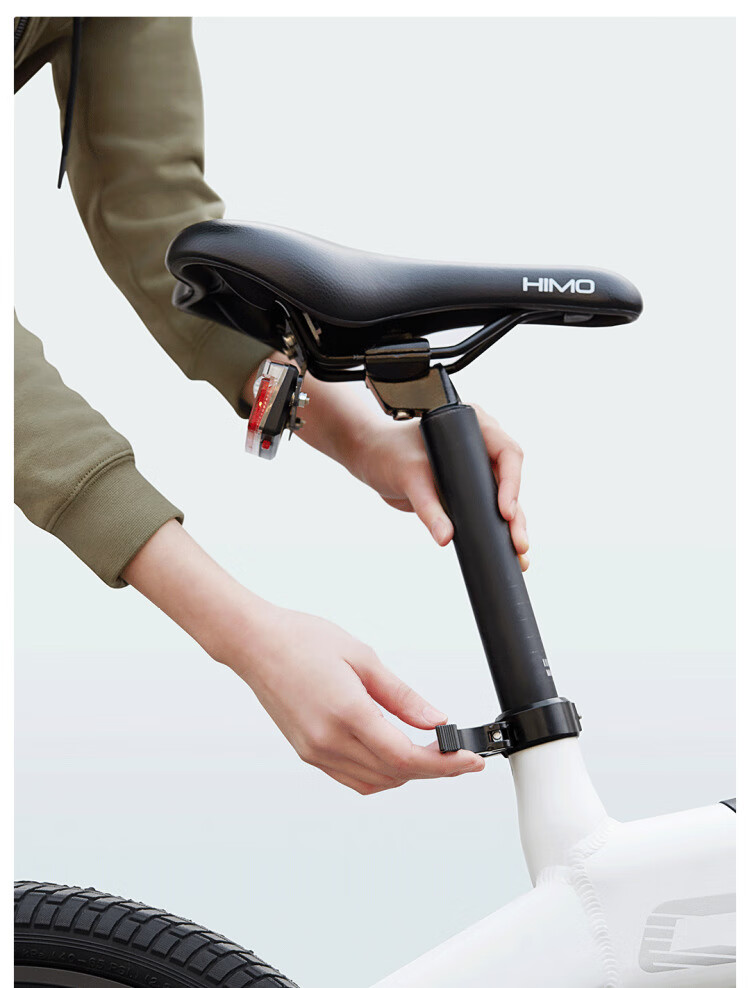 小米有品喜摩himoc20电动助力车2二代助力自行车电瓶车折叠锂电池