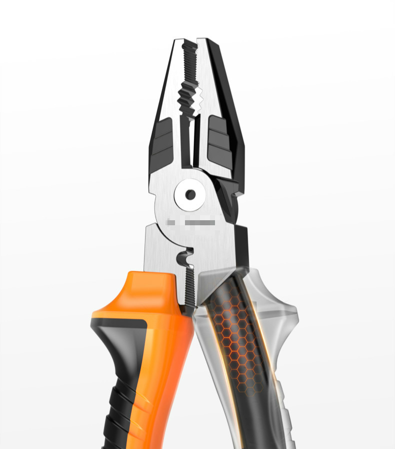 钳子多功能万用老虎钳电工线尖嘴钳五金专用工具家用手钳套装 专业级8