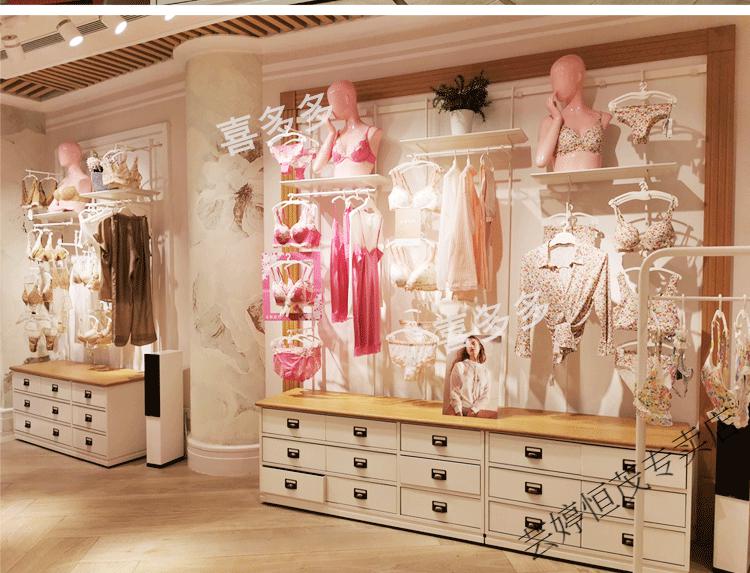 内衣架子展示柜新款烤漆内衣展示柜睡衣展示架内裤货架文胸陈列柜家居