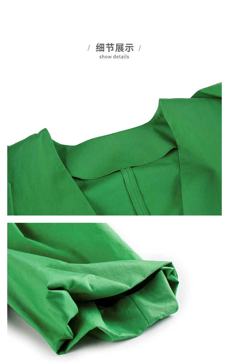 同款】jnby/江南布衣22夏新品西服外套宽松h型5m4701660 324/青葱绿 s