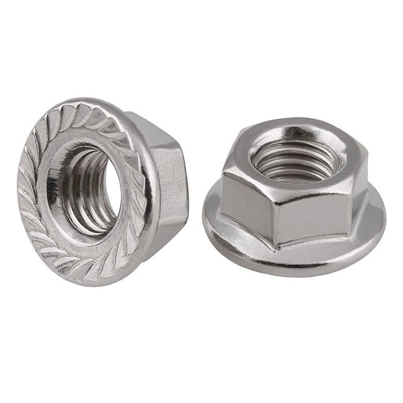201不锈钢法兰螺母 六角螺帽(100个) 法兰母m3【图片 价格 品牌 报价