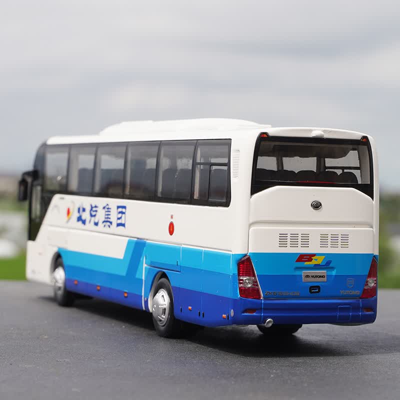 适用于1:42宇通客车zk6122h9北汽集团豪华旅游客车巴士模型车模 宇通