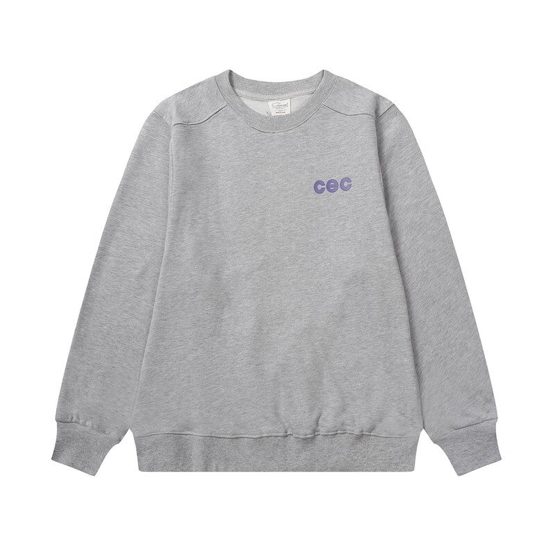韩国潮牌cec卫衣男女加绒简约圆领纯棉长袖chancechance情侣上衣范哲