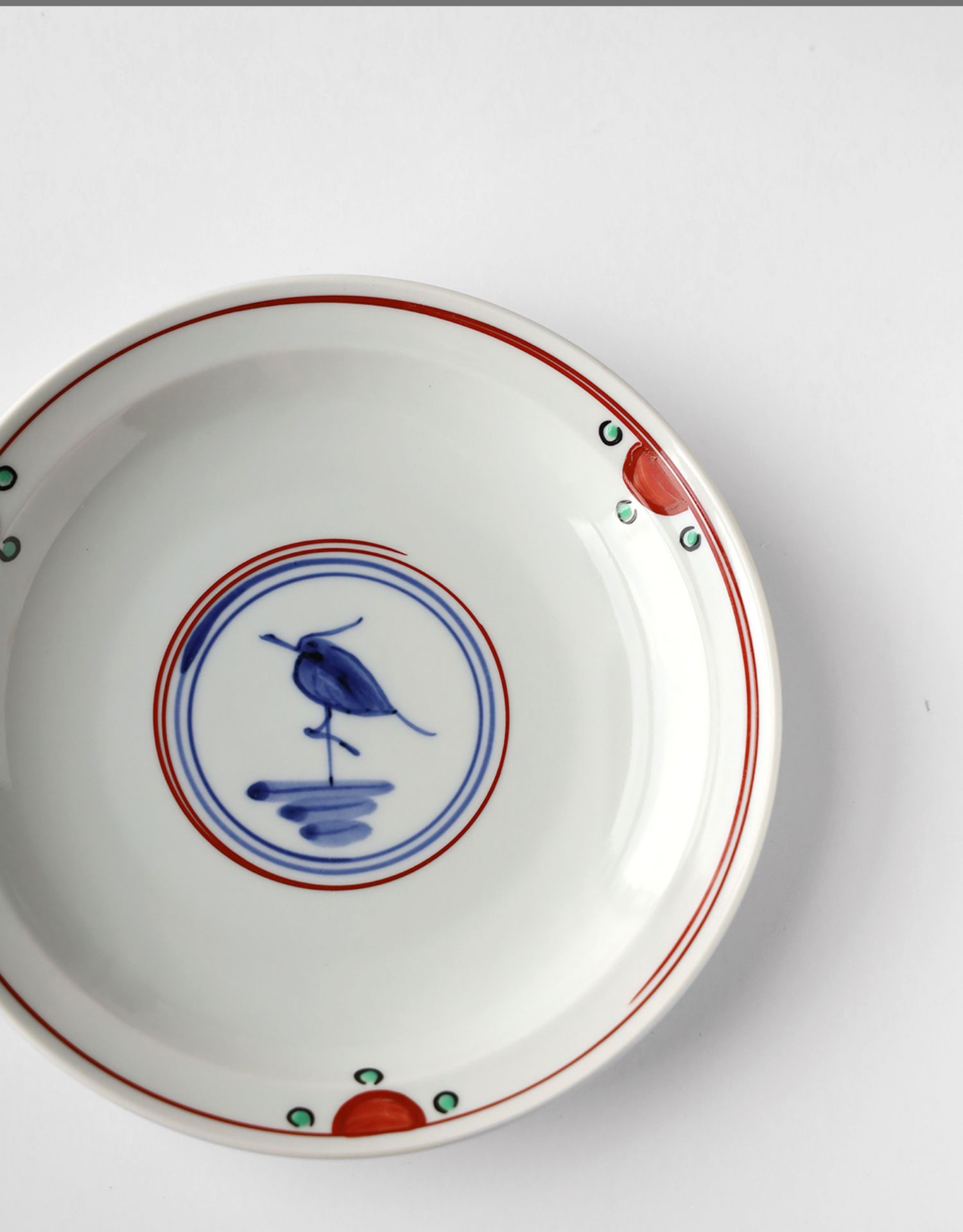 日本制进口有田波佐见烧陶瓷家用大碗盘子手绘兔子多用大钵平盘天启さ