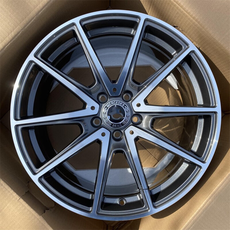 奔驰amg轮毂c/e/s级18/19/20/21寸大g迈巴赫大饼改装锻造轮毂适配