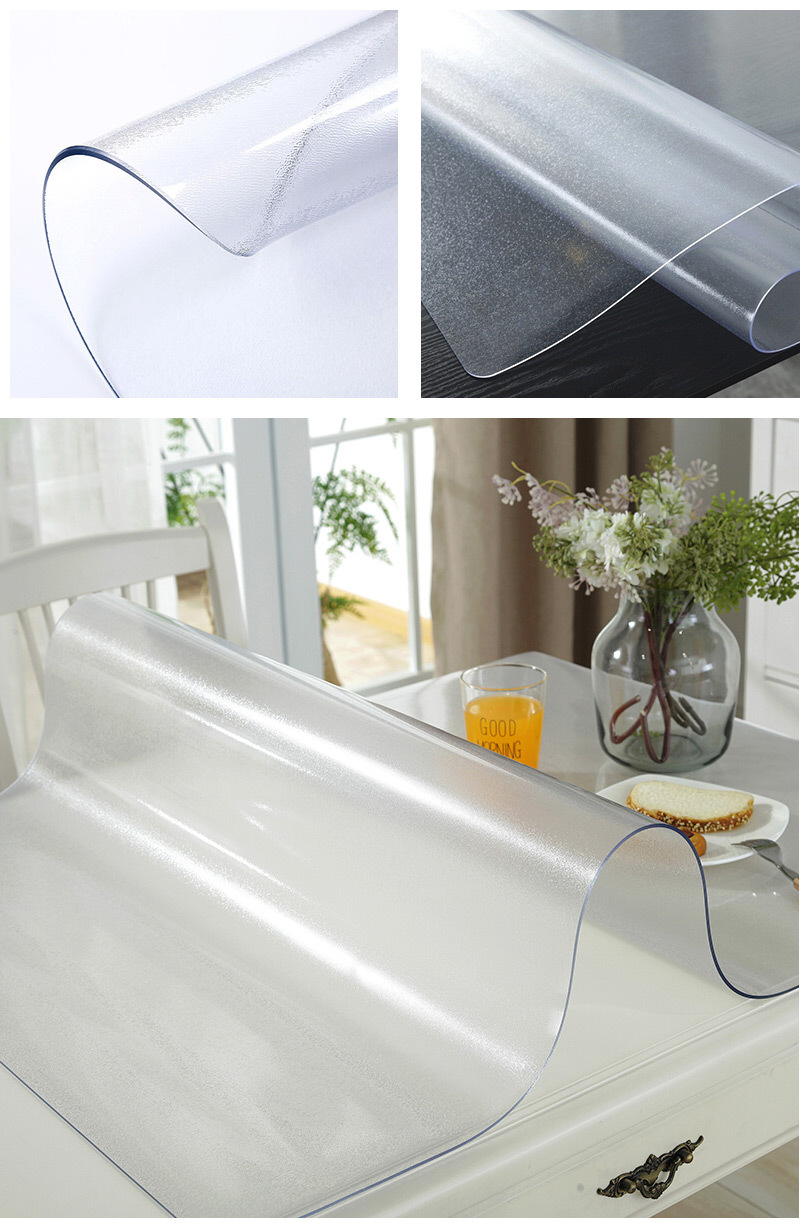 卓尔曼 透明pvc 软玻璃桌布防水防油防烫免洗餐桌布茶几桌垫塑料台布
