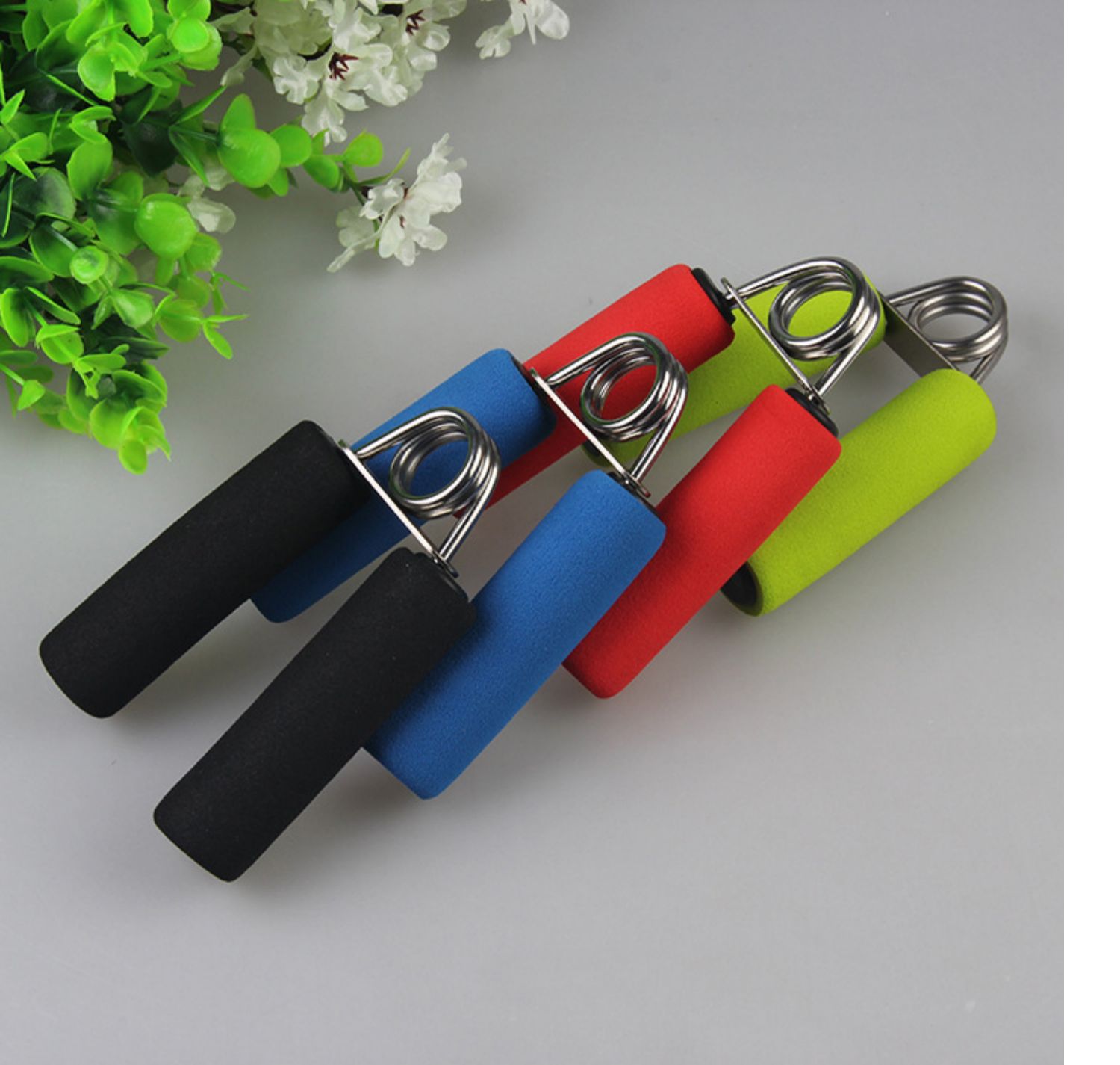 5010红色握力器 5062圆形蓝色握力球