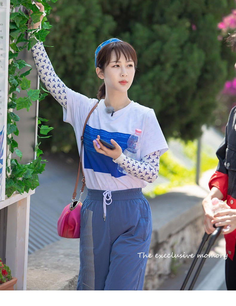 南极人防晒手套新品潮牌杨紫中餐厅同款防晒袖套冰丝防紫外线骑车开车