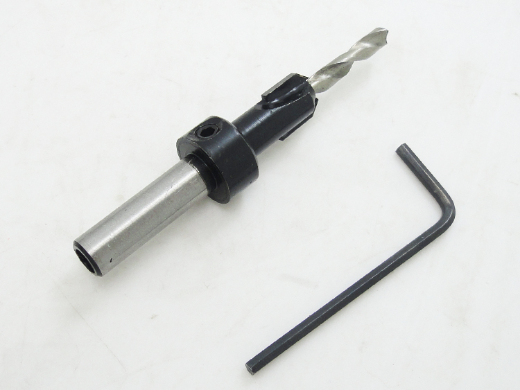 沉孔钻头沉头钻头沙拉钻木工专用钻头木板开孔器打孔圆形20x6mm8mm柄