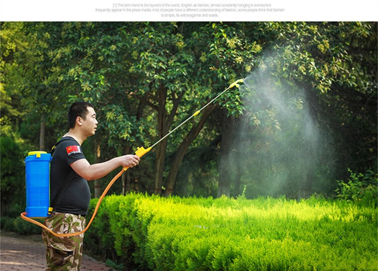 锂电池智能背负式农用电动喷雾器农药喷洒器高压充电果树打药机 20l三