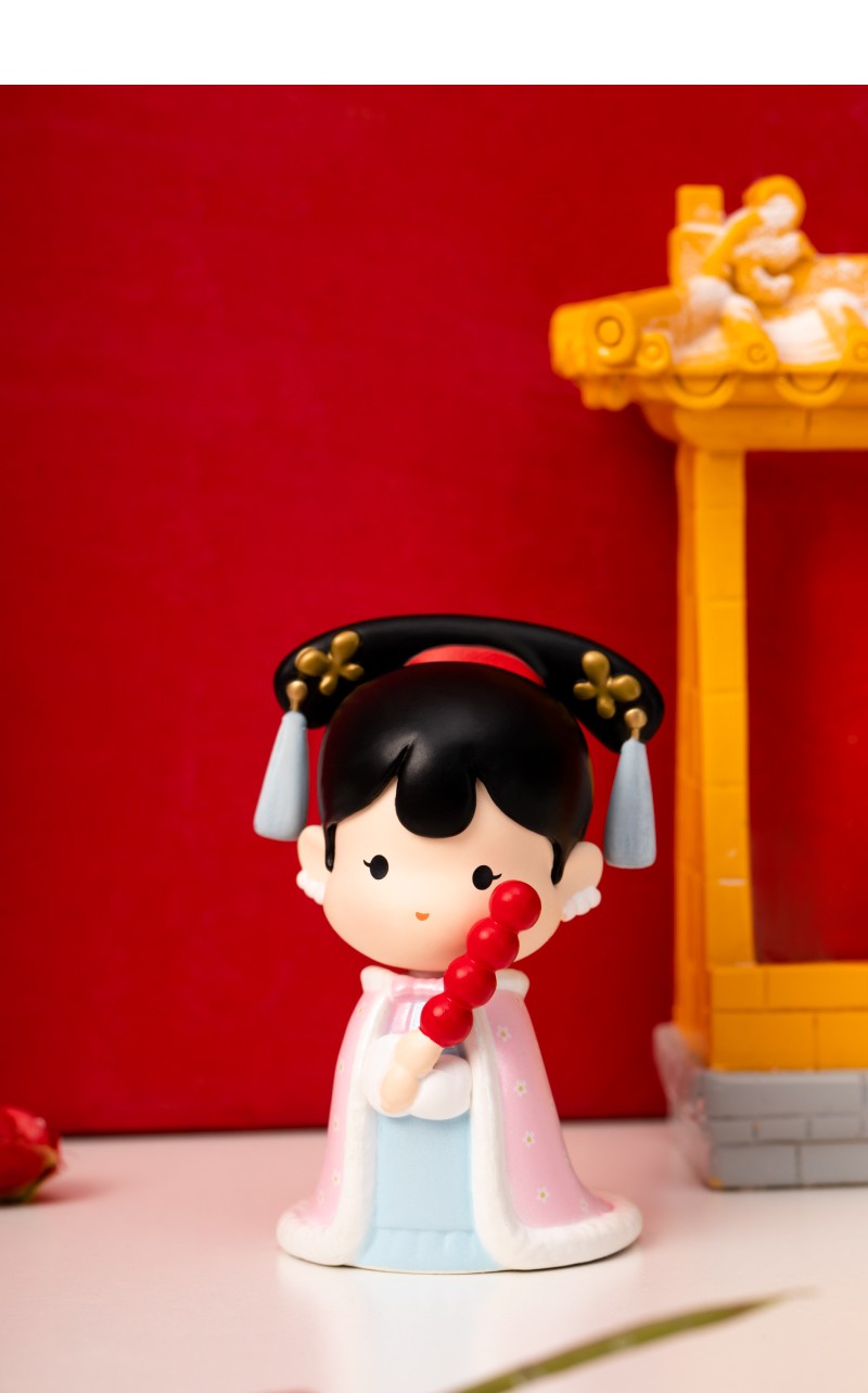 新品本宫好物故宫盲盒周边文创生日礼物女古风手办摆件冬格格已拆盒未