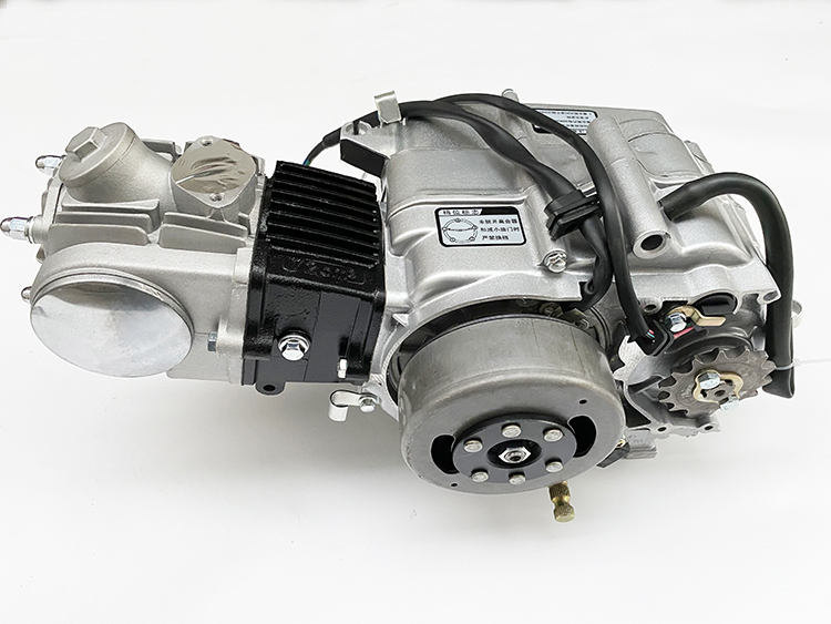 摩托车jh70脚启动发动机总成嘉陵70卧式100手动离合四档循环机头jh70