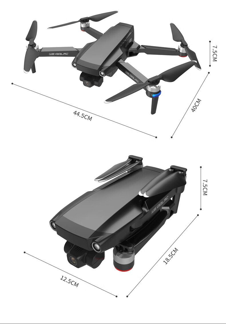 疆通用三轴防抖云台无人机无刷8k高清避障专业gps定位航拍器大型focw