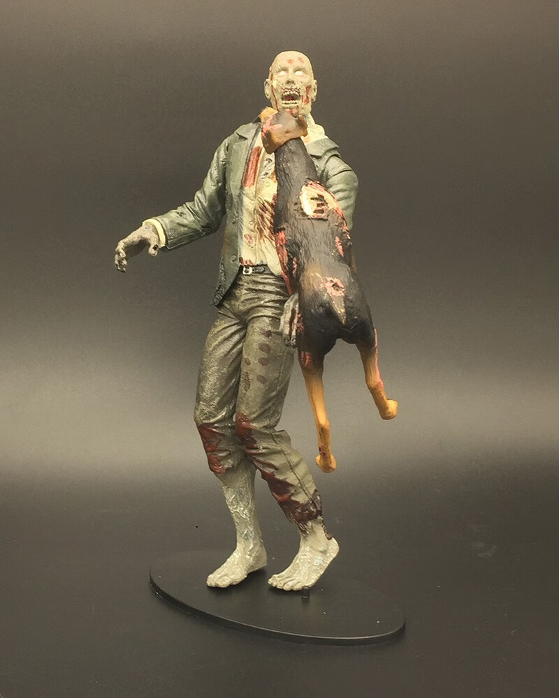 品牌僵尸刽子手屠夫关节可动人偶恐怖丧尸玩具生化危机8模型手办摆件